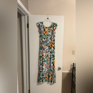 🌼 🌸 Floral Summer Maxi Dress 🌱